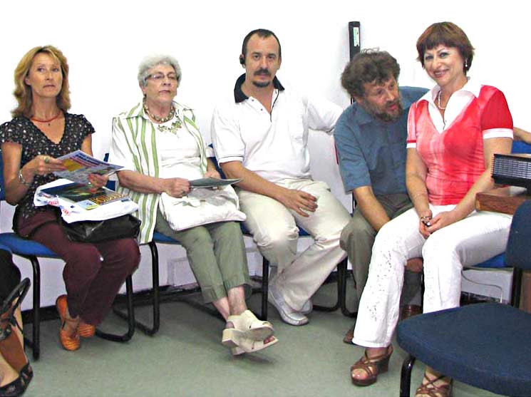 1. Арина Белозор, Римма Экслер, Роман Гуревич, Геннадий Дубинский, Лариса Яновская.