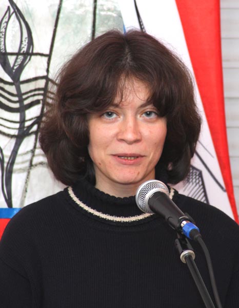 Участница поэтического конкурса Лилия Гойзман