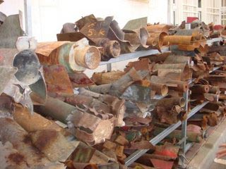 Пионеры сдеротщины перевыполнили план по сдаче металлолома...